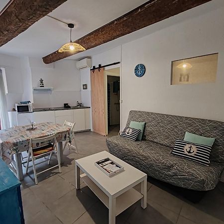 Ferienwohnung Joli T2 Ambiance Nautique Climatise Et Bien Situe Marseillan  Exterior foto